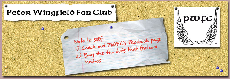 The Peter Wingfield Fan Club History Page
