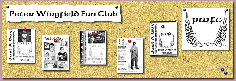 The Peter Wingfield Fan Club Just a Guy Magazine Page