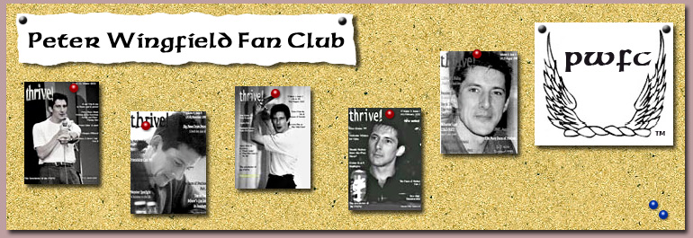 The Peter Wingfield Fan Club Just a Guy Magazine Page
